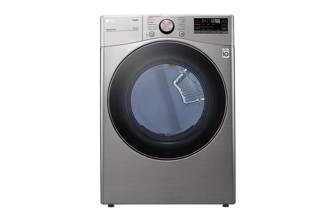 LG - 7.4 cu. Ft Electric Dryer in Graphite - DLEX3850V