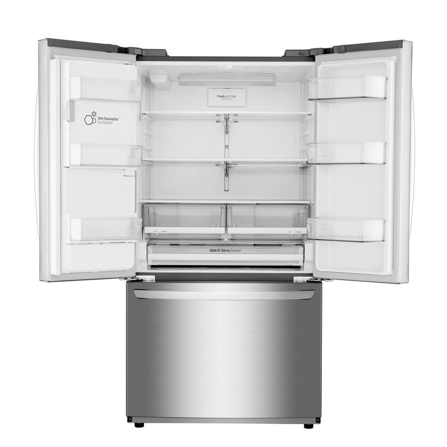 LG - 35.8 Inch 27.9 cu. ft French Door Refrigerator in Stainless - LFXS28968S