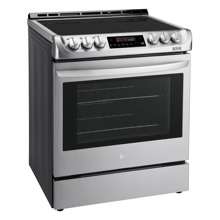 LG - 6.3 cu. ft Electric Range in Stainless - LSE4611ST