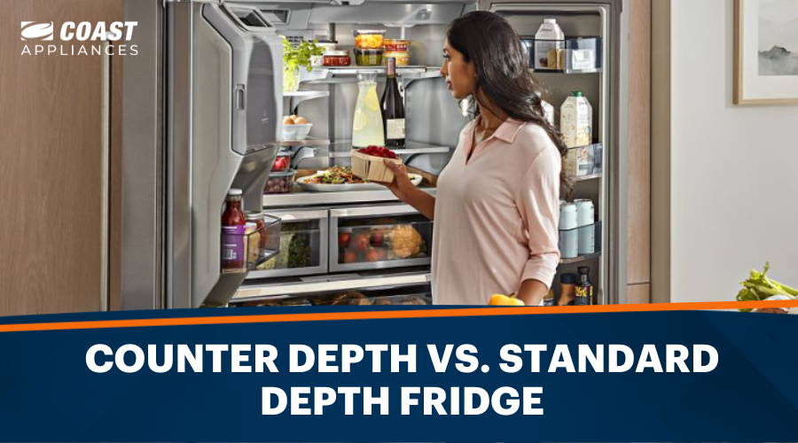 Counter Depth vs. Standard Depth Fridge: A Buyer's Guide