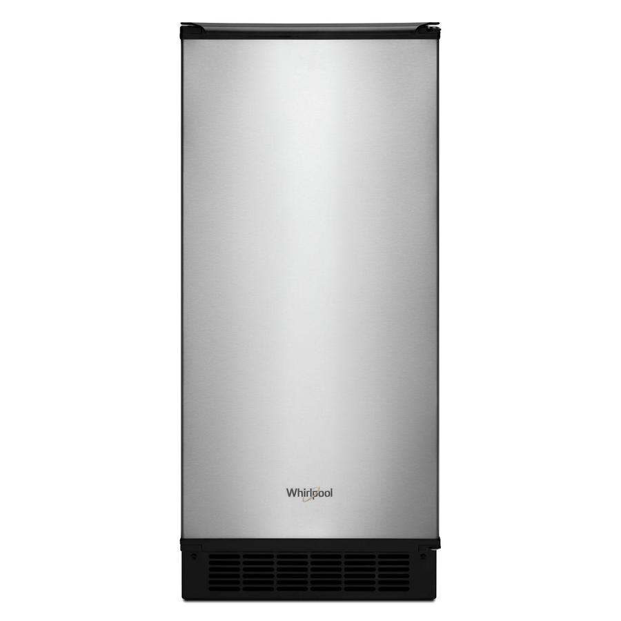 Whirlpool - 14.875 Inch 15 cu. ft Ice Maker Refrigerator in Stainless - WUI75X15HZ