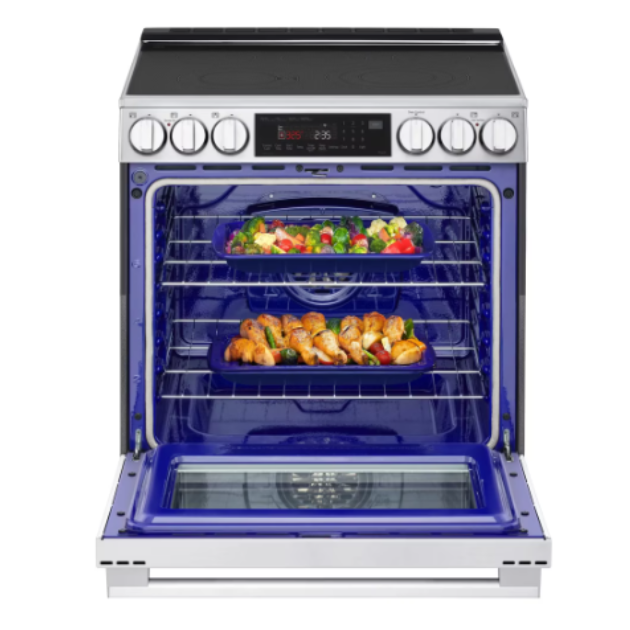 LG - 6.3 cu. ft Electric Range in Stainless - LSEL6335XE
