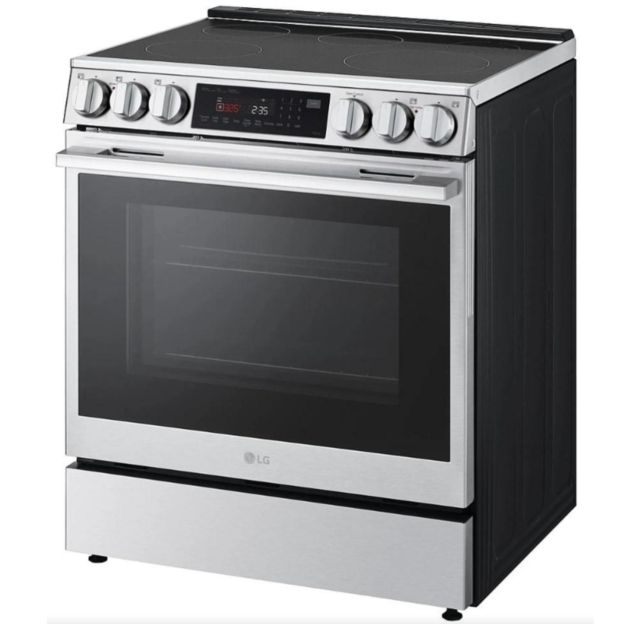 LG - 6.3 cu. ft Induction Range in Stainless - LSIL6336XE