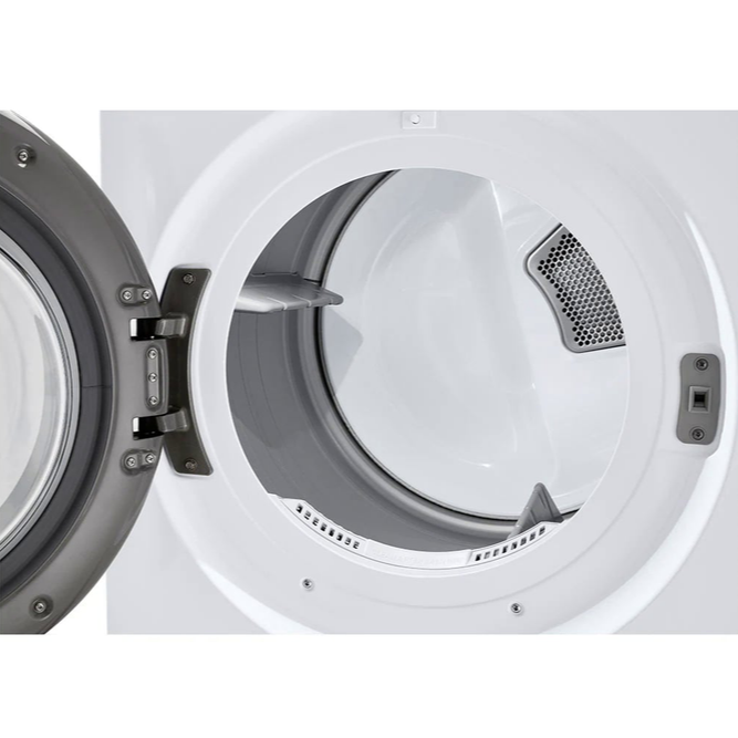 LG - 5.2 cu. ft. Washer and 7.4 cu. ft. Electric Dryer WashTower in White - WKE100HWA